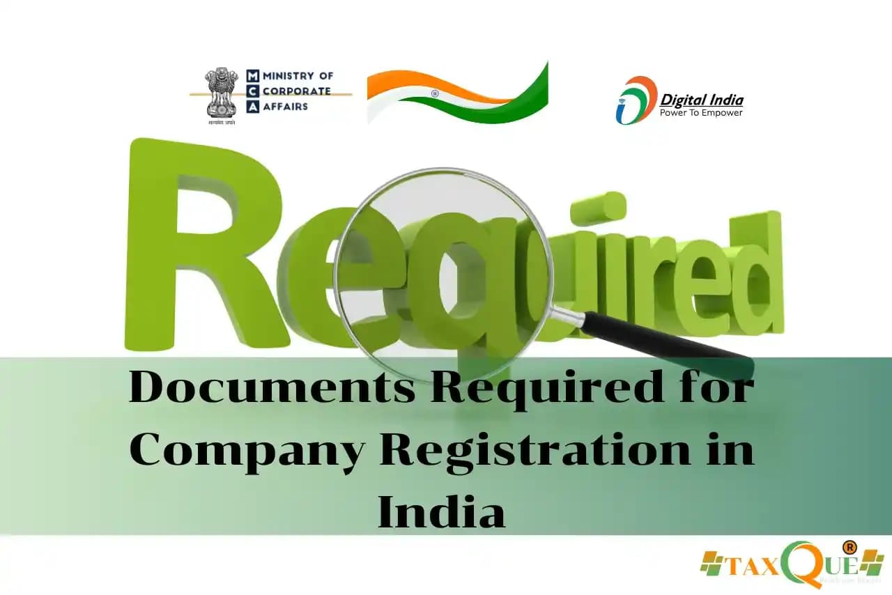 Documents Required for Company Registration in India 2026: SPICe+ Checklist