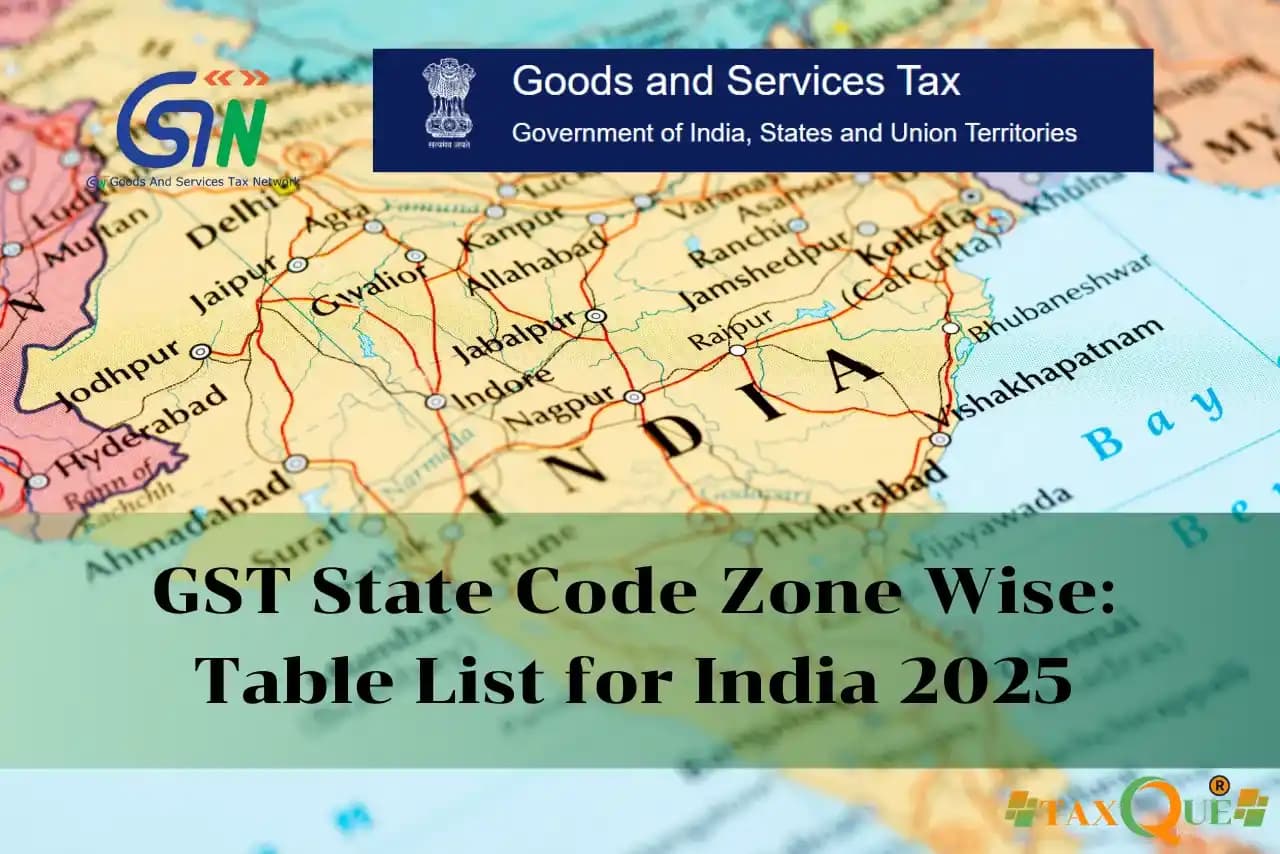 GST State Code List 2026: All State Codes, Zone-Wise (Karnataka / Bangalore Is 29)