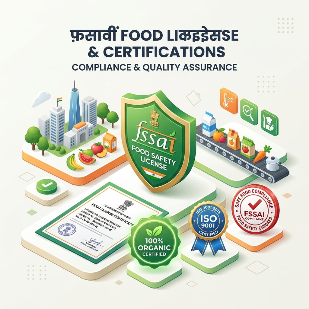 FSSAI License Registration | FSSAI Food License FSSAI License Registration — FSSAI Food Safety License Registration & Renewal — TaxQue