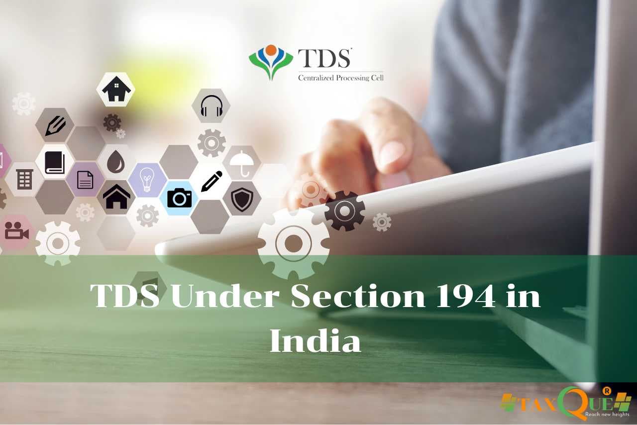 TDS Under Section 194 in India: A Simple Guide for 2025