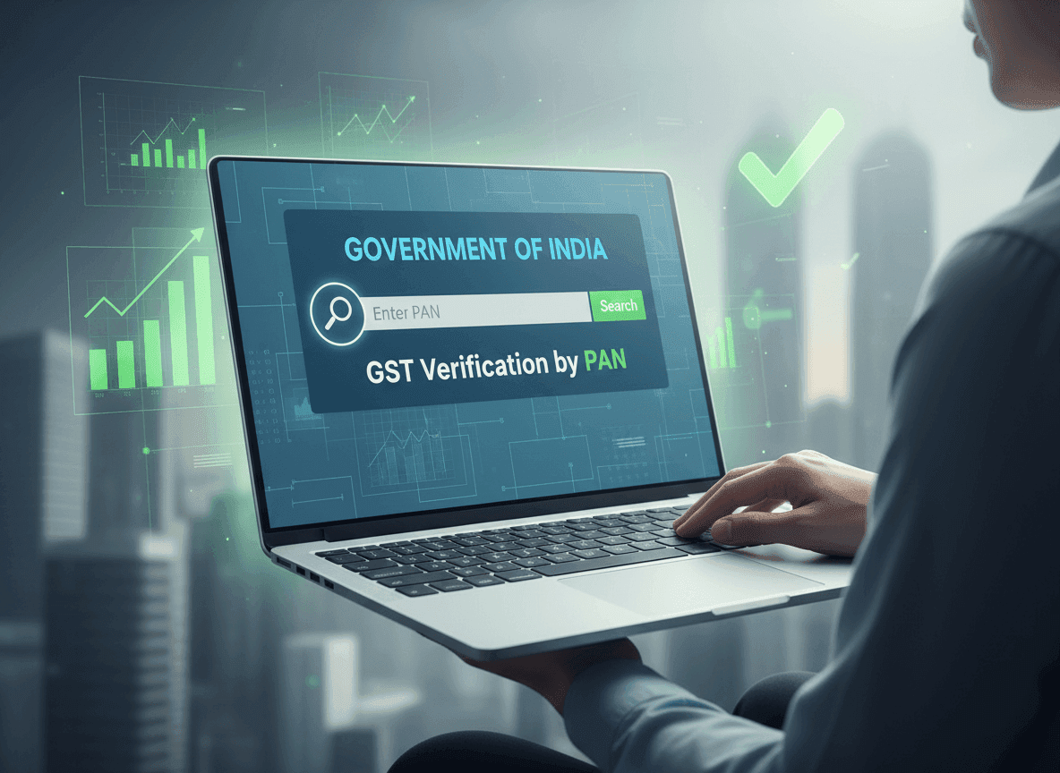 GST Search by PAN in 2026: How to Find & Verify GST Registrations