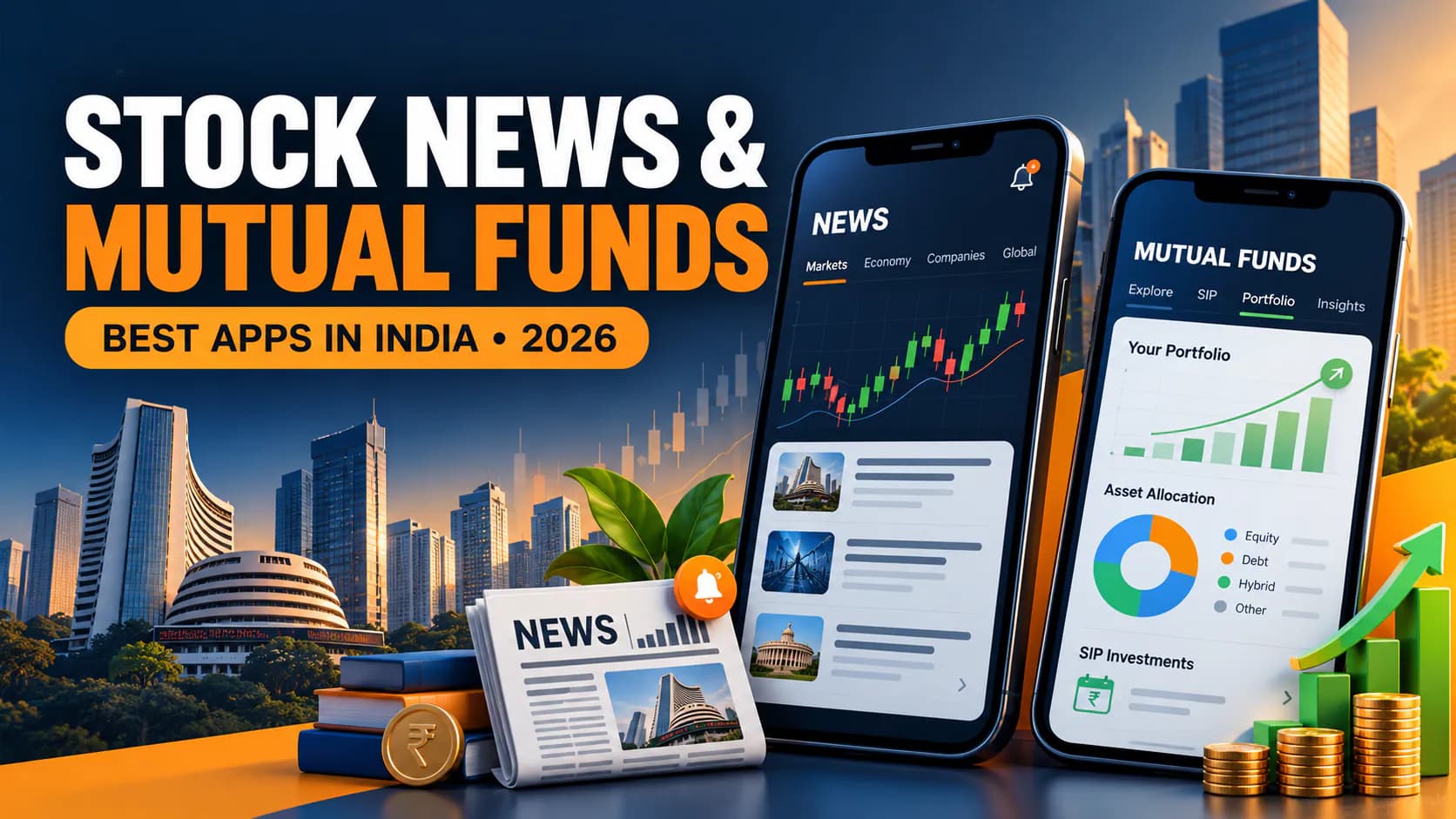 Best Apps for Stock Market News and Mutual Funds in India (2026)