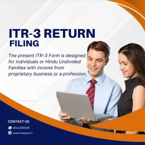 ITR-3 Return Filing